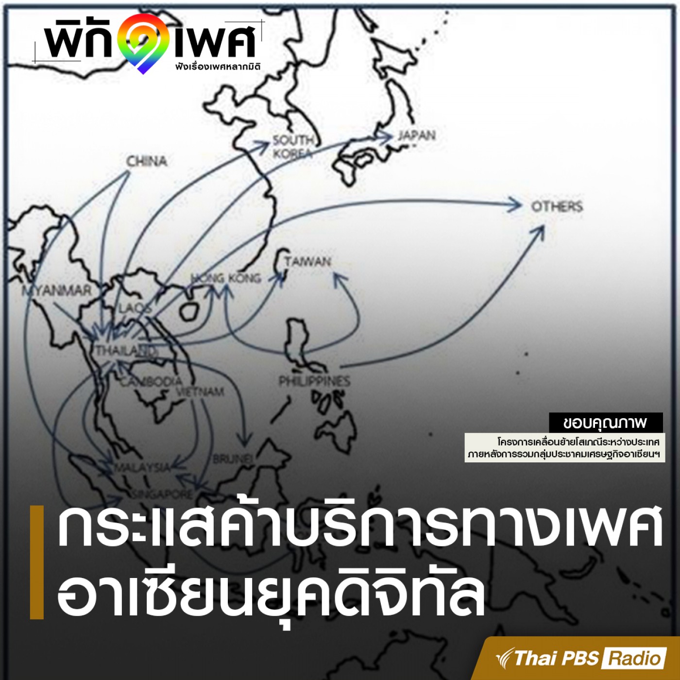 พิกัดเพศ : กระแสค้าบริการทางเพศอาเซียนยุคดิจิทัล